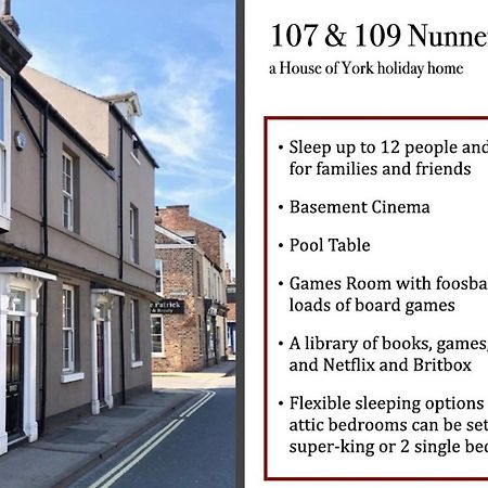 107 And 109 Nunnery Lane Βίλα Γιορκ Εξωτερικό φωτογραφία