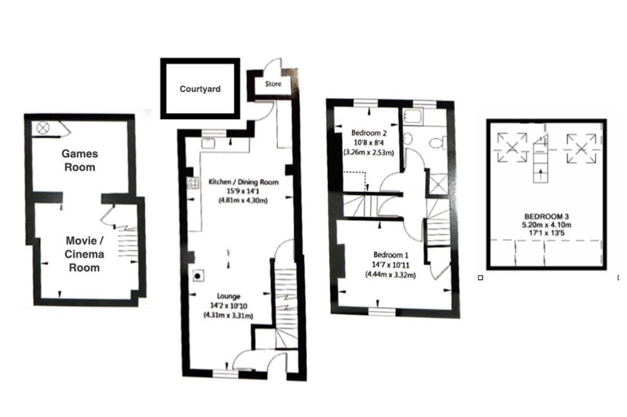107 And 109 Nunnery Lane Βίλα Γιορκ Εξωτερικό φωτογραφία