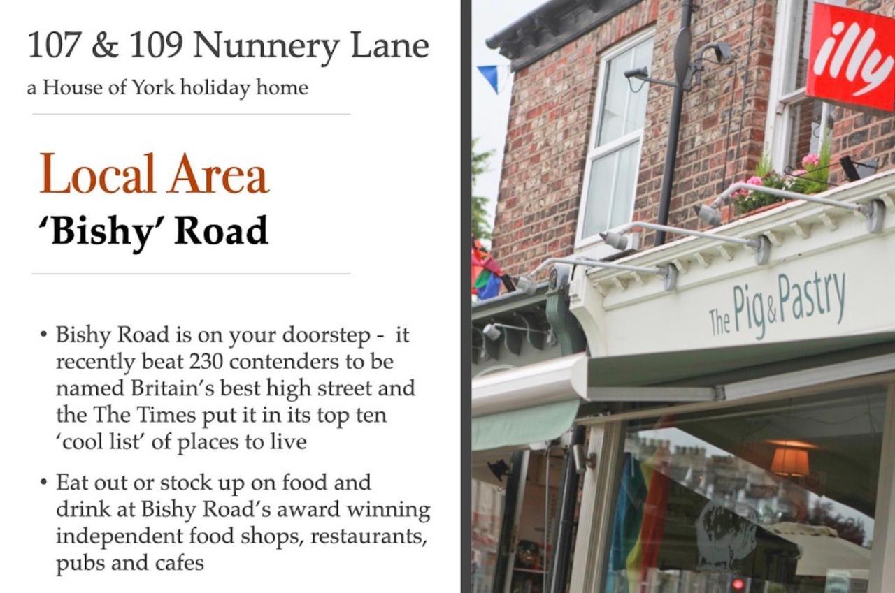 107 And 109 Nunnery Lane Βίλα Γιορκ Εξωτερικό φωτογραφία