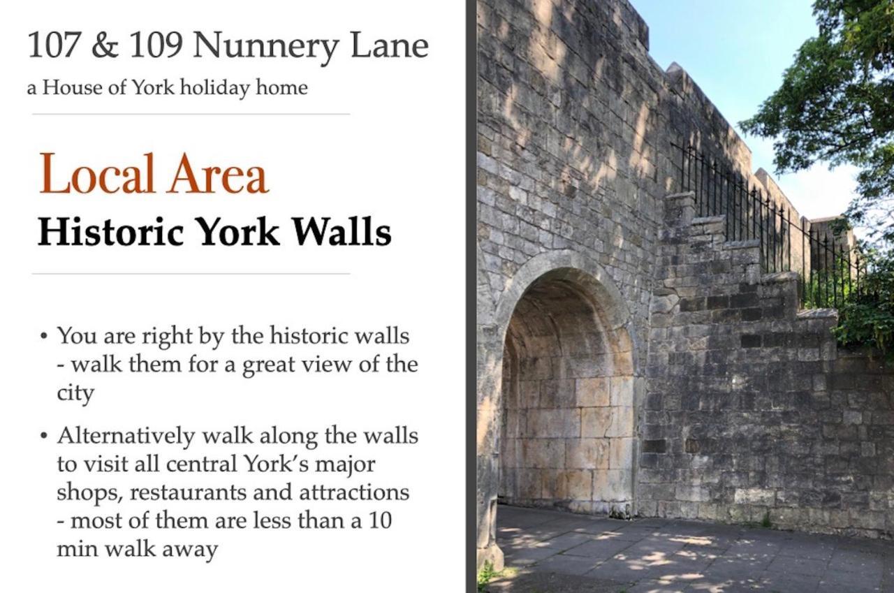 107 And 109 Nunnery Lane Βίλα Γιορκ Εξωτερικό φωτογραφία